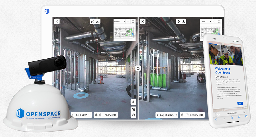 Discover Construction Timelapse with OpenSpace Capture. Test drive OpenSpace today