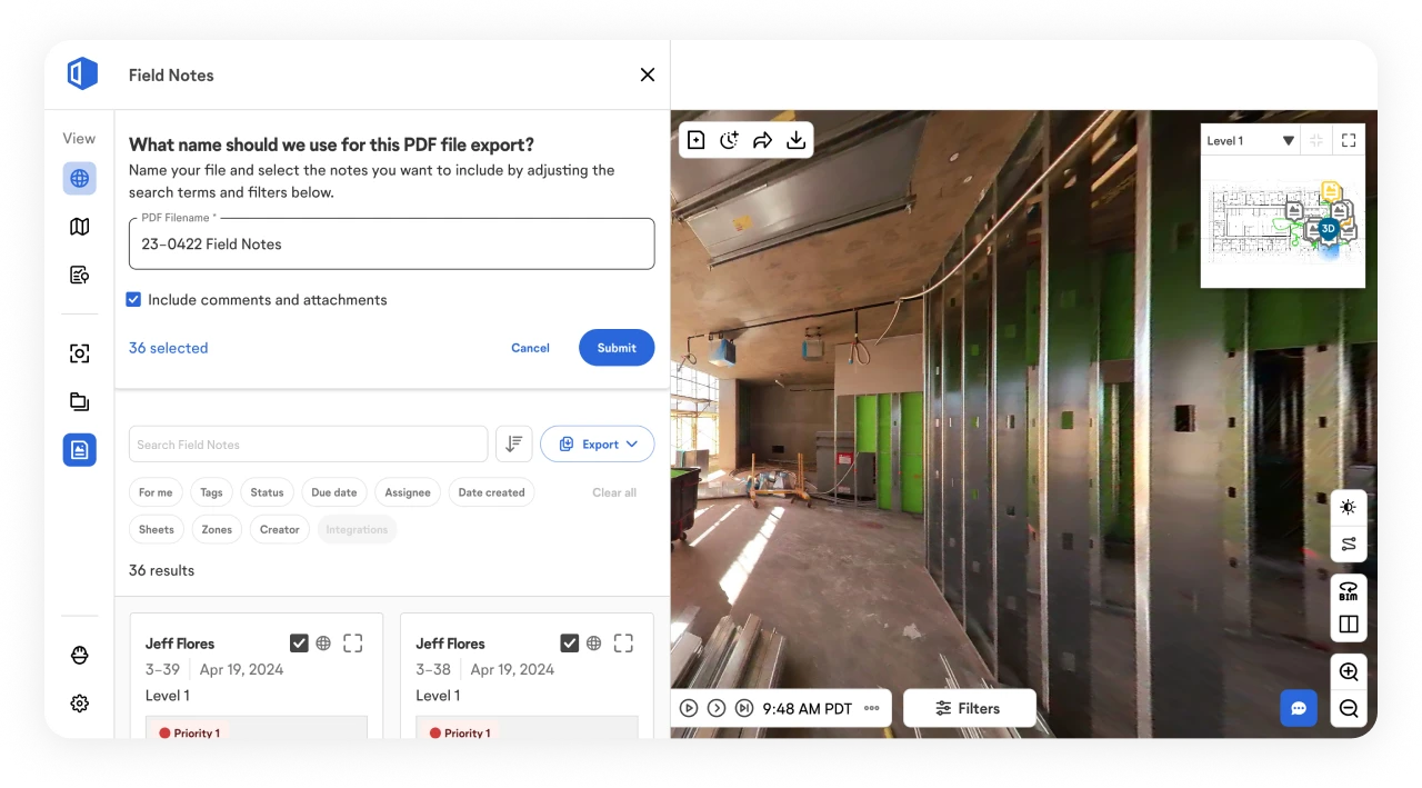 OpenSpace Field Notes